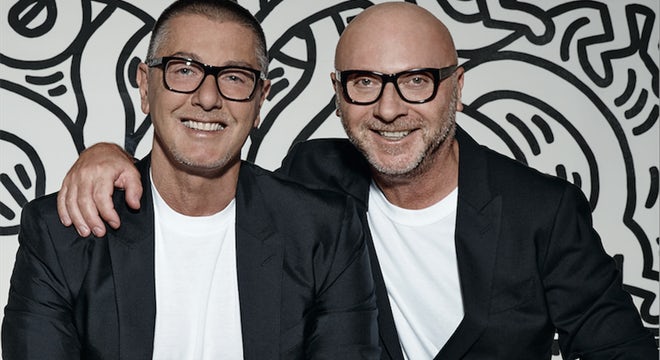 Dominico Dolce and Stefano Gabbana